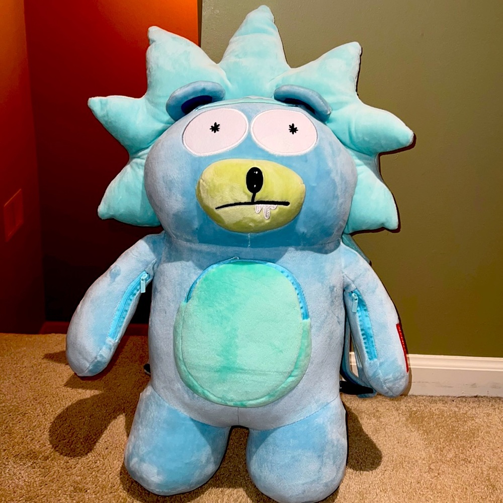 Sprayground teddy bear backpack